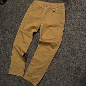 Levi's Men's Brown Straight Jeans